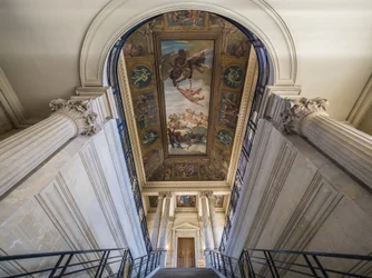 The Staircase, Hotel de Soubise (detail)