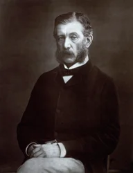 Three-quarter-length portrait of the Scottish High State Official Sir James Fergusson, Governor of Bombay