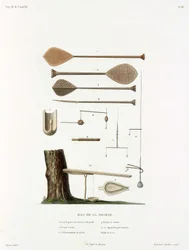Various Implements from the Society Islands