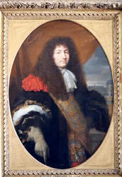 Versailles palace. King Louis XIV (1638 - 1715)