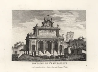 View of the Fontana dell
