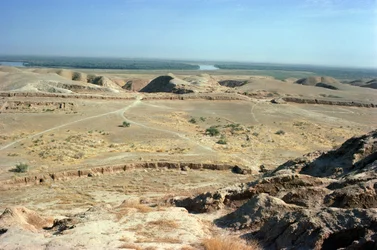 View of the Ziggurat, built by the Elamite King Untash-Gal (1265-46 BC)