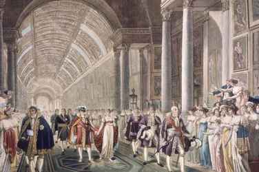 Wedding of Napoleon I and Marie-Louise in the Louvre Palace