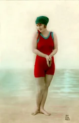 Woman in Swimsuits, c. early 1900s