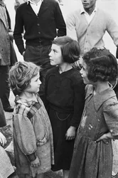 Young girls awaiting to be employed, Qualiano, Naples, Campania, Italy