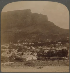 Cape Town and Table Mountain, West from Foot of Signal Hill, South Africa, 1902