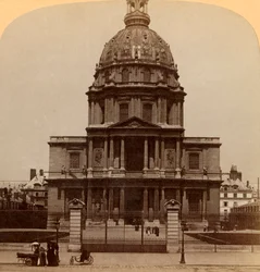 Dome des Invalides, Where Rests the Mighty Warrior - Tomb of Napoleon I, Paris, France, 1900