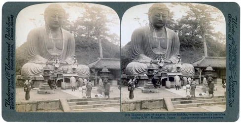 Great Bronze Buddha, Kamakura, Japan, 1904