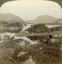 Islands and Upper Lake, Killarney, Ireland