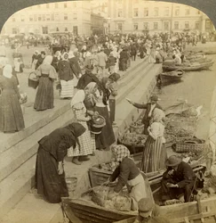 Market Boats, Helsinki, Finland