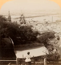 Nizhny Novgorod, Russia, the Summer Market Place of All Nations, 1898.