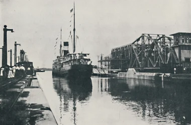 Opening of the Panama Canal