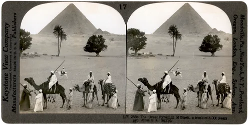 The Great Pyramid of Giza, Egypt, 1905