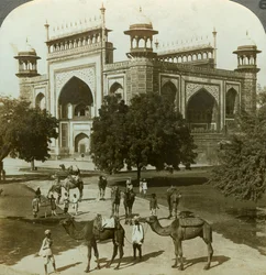 Tomb of Akbar, Sikandarah, Uttar Pradesh, India, c1900s
