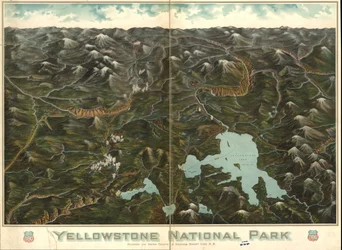 National Park Exhibit, 1972. Available also through the Library of Congress website as a raster image. 2 copies