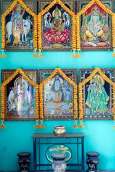 Hindu Deities, Sri Thenday Yutthapani Temple, Ho Chi Minh City, Vietnam