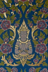 Wat Ampharam, Hua Hin. Temple Decoration. Thailand