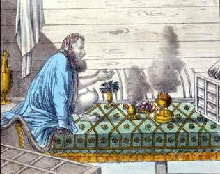 A Parsi, a fire-worshiper, descending from the Zoroastrians