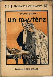 A couple of young brides discover a letter, cover illustration for 