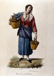 A peasant from the city of Scordia in Sicily