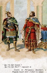 Adalbert Count of Périgord to Hugues Capet: 