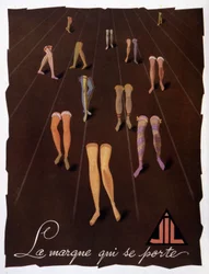 Advertisement for Stockings Jil, 20th Century