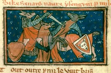 Allegory About the Society of the Middle Ages: 