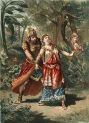 Amestris, wife of Xerxes king of Persians is abducted by a servant of Artaynte. In 