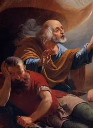An angel frees Saint Peter from prison