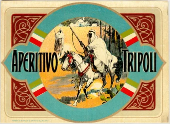 Aperitivo Tripoli alcohol advertisement