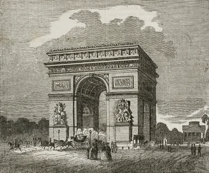 Arch of Triumph, Paris, France