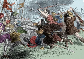 Arnold von Winkelried - Arnold von Winkelried, legendary hero of Switzerland at the Battle of Sempach