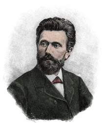 August Bebel (1840-1913), German Marxist politician and writer - Portrait of August Bebel (1840-1913), German politician