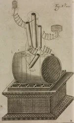 Bacchus on Barrel, Project for Mannequin to Launch Fireworks from Grand Art d