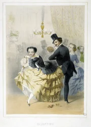 Ball: Valentino, around 1860