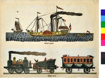 Steamship and Railway