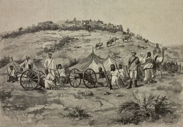 Battery of Federico Ciccodicola, Eritrea