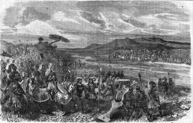 Battle of Fornoua under Charles VIII on July 6