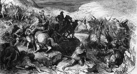 Battle of Grandson between the Burgundians and the Swiss Grandson in Switzerland on March 2
