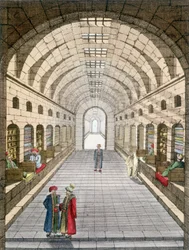 Bazaar (souk) of Tunis, Tunisia.