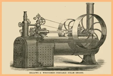 Bellows - Whitcomb Portable Steam Engine