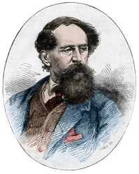Charles Dickens (1812-1870) - English novelist - Portrait of the British writer Charles Dickens (1812-1870)