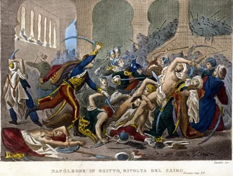 Campaign of Egypt (1798-1801), Napoleon in Egypt: Cairo Revolt