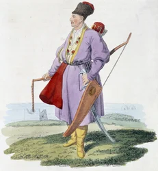 Central Asian warrior, early 19th century