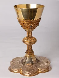 Chalice. 19th century copy of 16th century original.