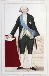 Portrait of Charles Gravier, Count of Vergennes, French Statesman and Diplomat