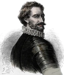 Charles III, Duke of Bourbon - Charles de Montpensier (1490-1527), Duke of Bourbon and Constable of France. Engraving of the 19th century