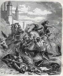 Charles III, known as Charles of Duras, king of Naples entered Naples, with the help of the people, on July 16
