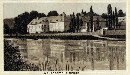 Chateau de Waulsort sur Meuse, Walloon Region, Belgium