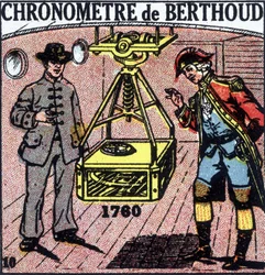 Chronometer by Ferdinand Berthoud (1727-1807), Swiss watchmaker